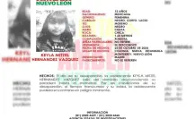 Activan alerta Amber para localizar a menor