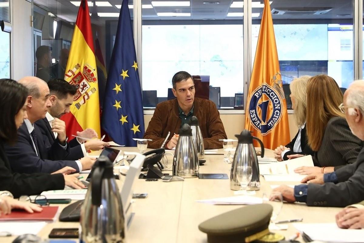 La situación ha abierto un debate sobre las responsabilidades del Gobierno en la gestión de crisis dentro del territorio español. Foto Instagram: @sanchezcastejon