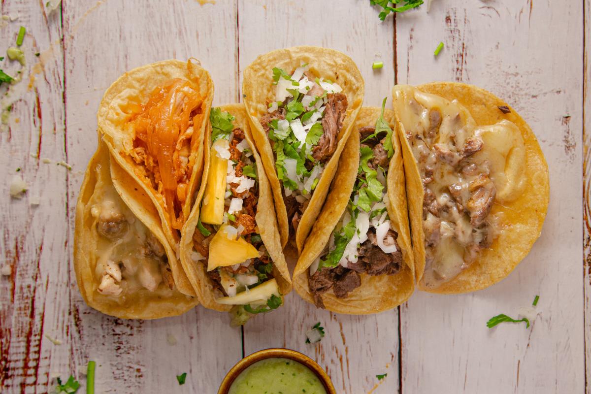 Diferentes tacos de México. Foto: Canva