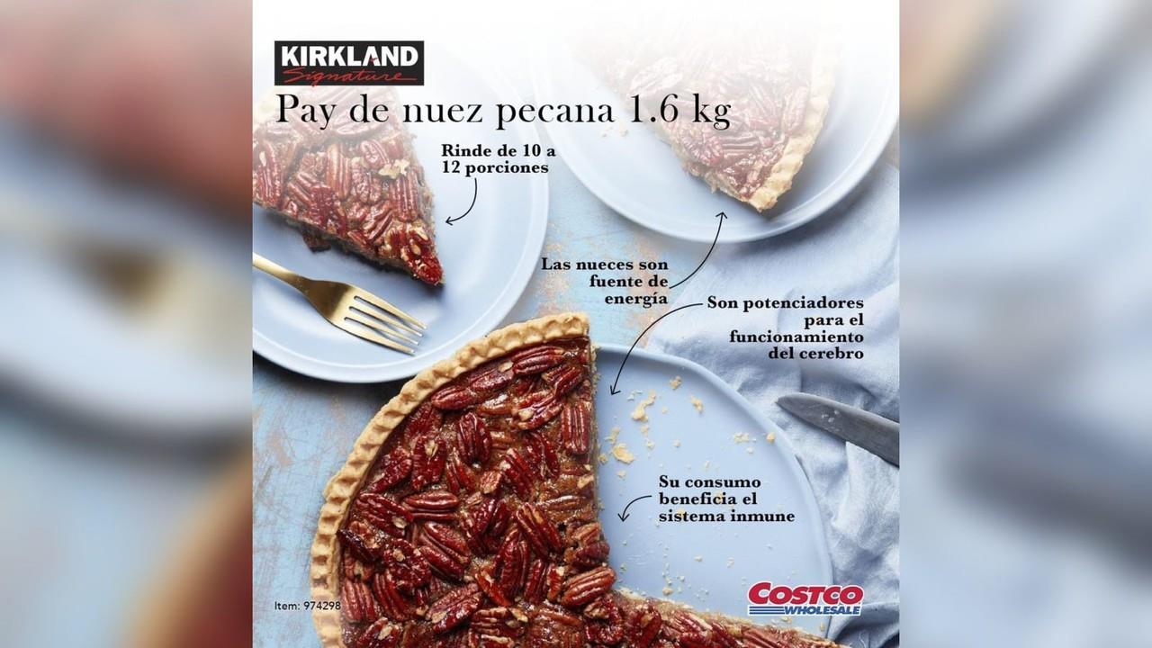 Costco ya se ha adelantado con el espíritu navideño con su repostería. Foto: Costco México.