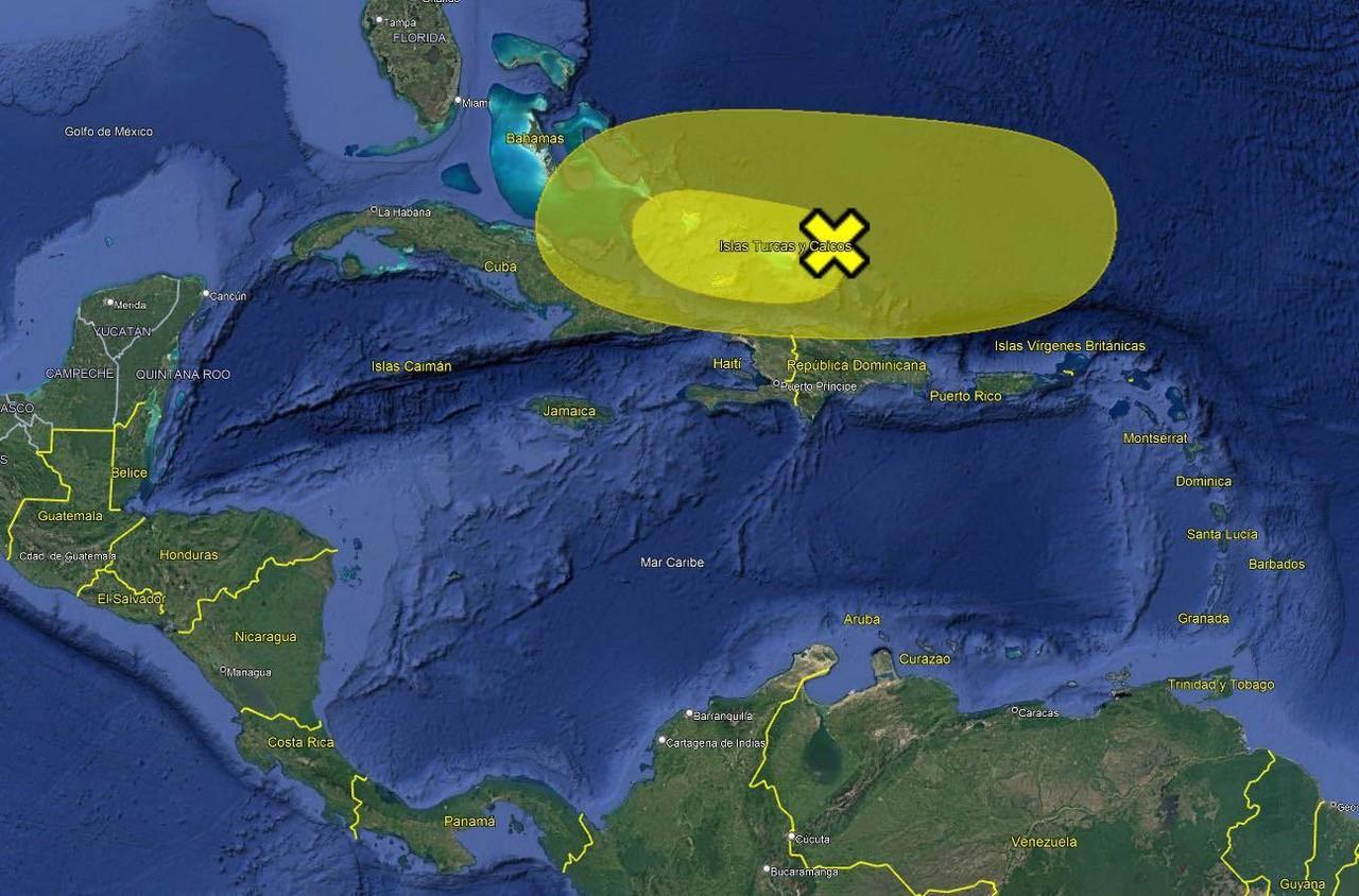 Las autoridades informaron sobre un potencial ciclón que podría llegar a la región peninsular en los próximos días.- Foto de Meteorología Yucatán