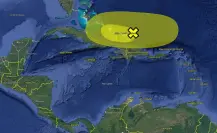 Potencial ciclón en el Mar Caribe mantiene alerta a las autoridades de Yucatán