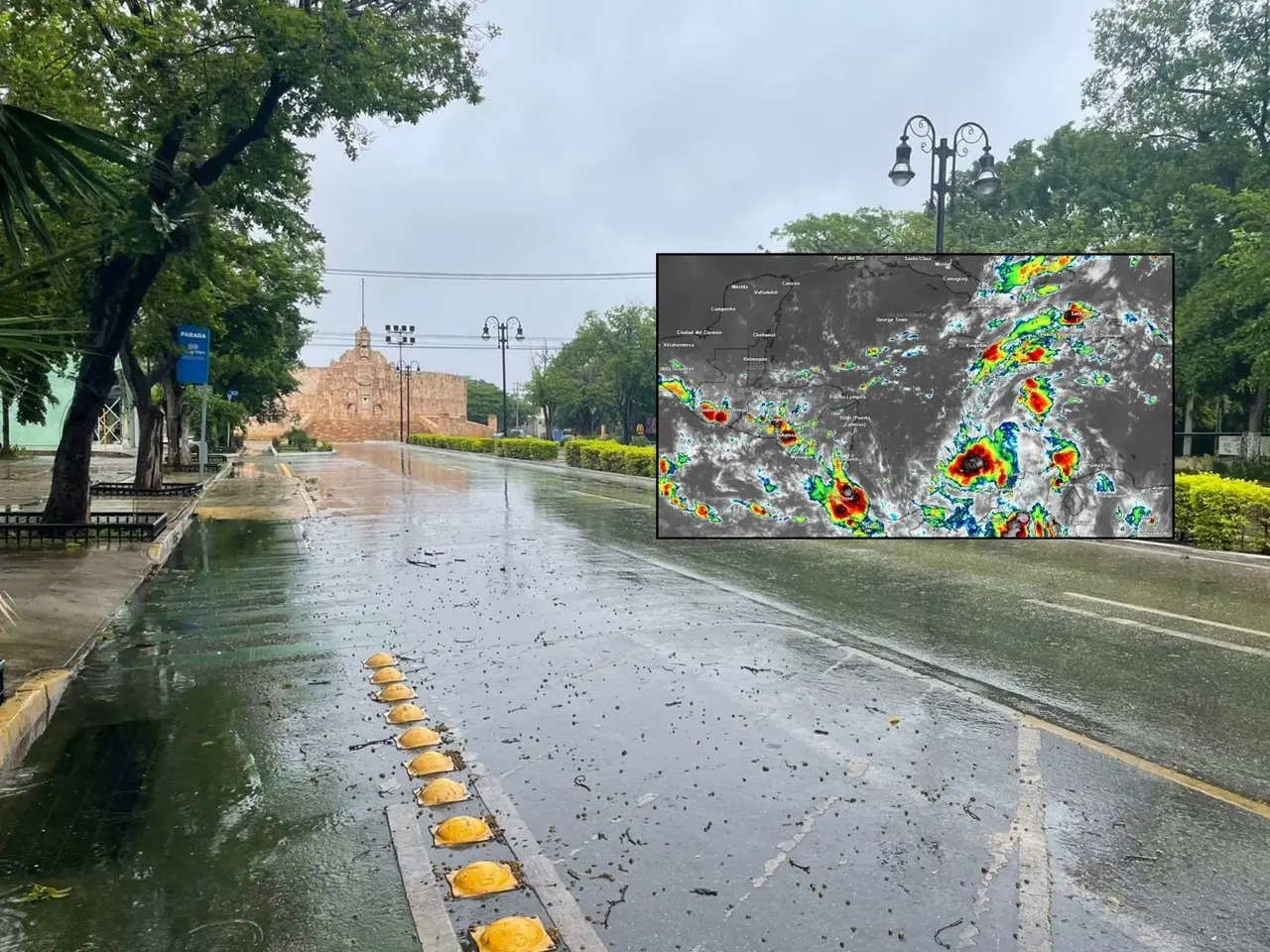 Para este inicio de semana se prevén algunas lluvias en la región, ademas se llama a estar atentos a un potencial de ciclón tropical.- Foto ilustrativa
