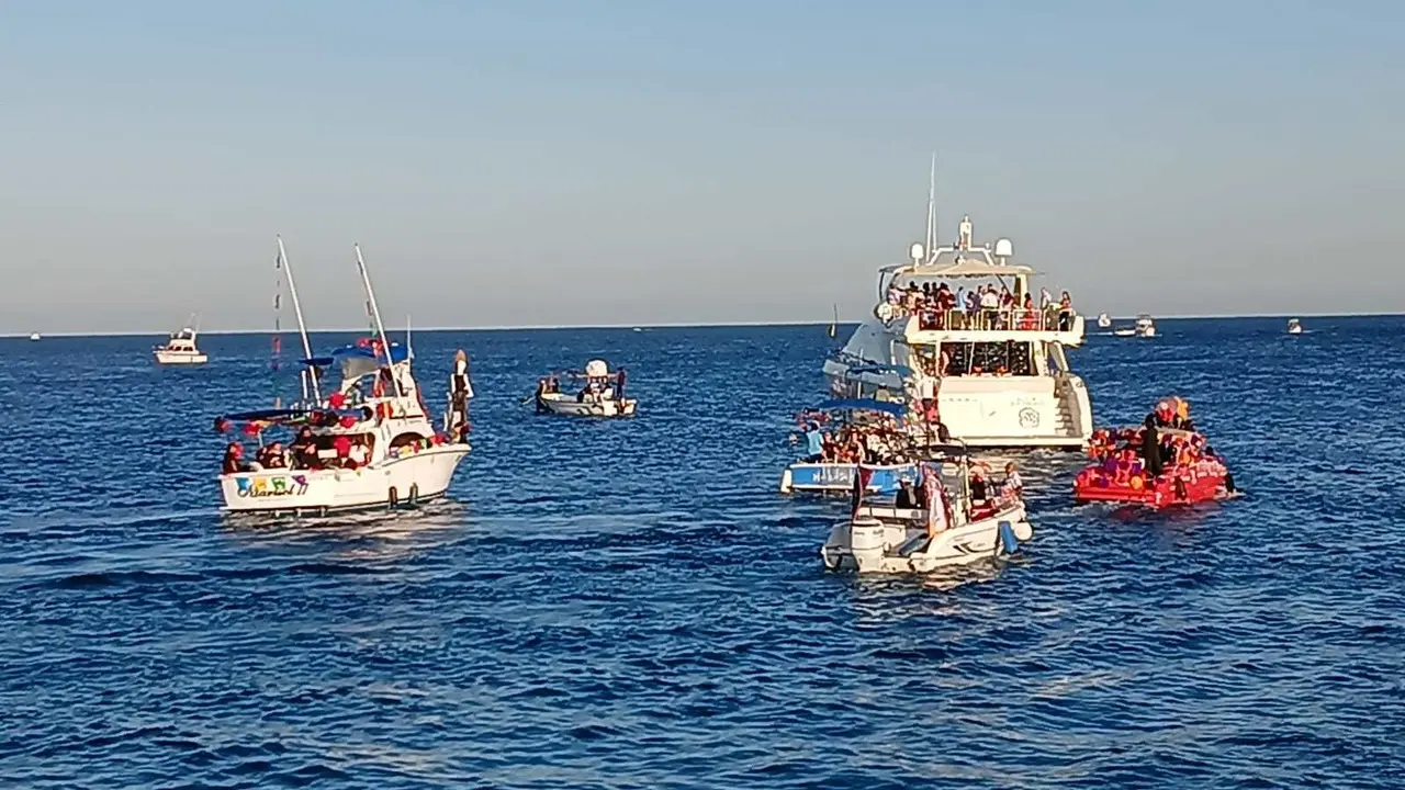 Desfile Náutico Altares en el Mar, Los Cabos.  Fotos: Irving Thomas