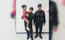 Elementos de policia de Guadalupe rescatan a menor en situacion de abandono