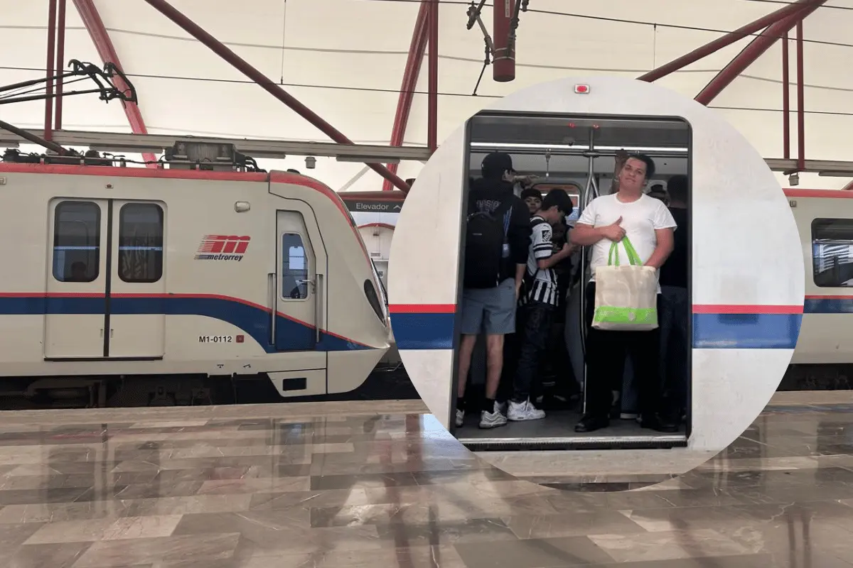 Así son los nuevos vagones que circulan en el Metro en Monterrey