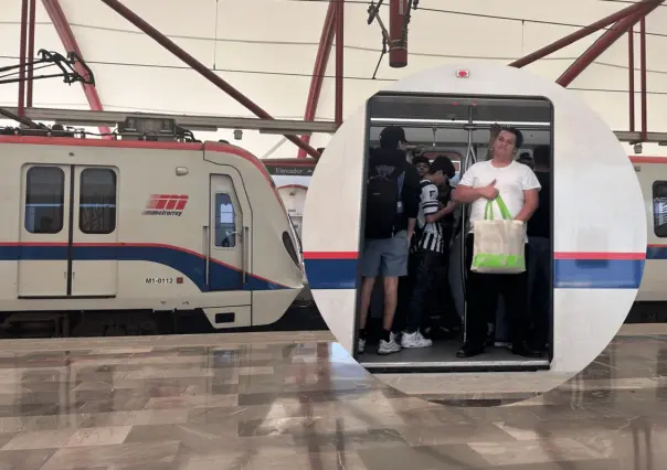 Así son los nuevos vagones que circulan en el Metro en Monterrey