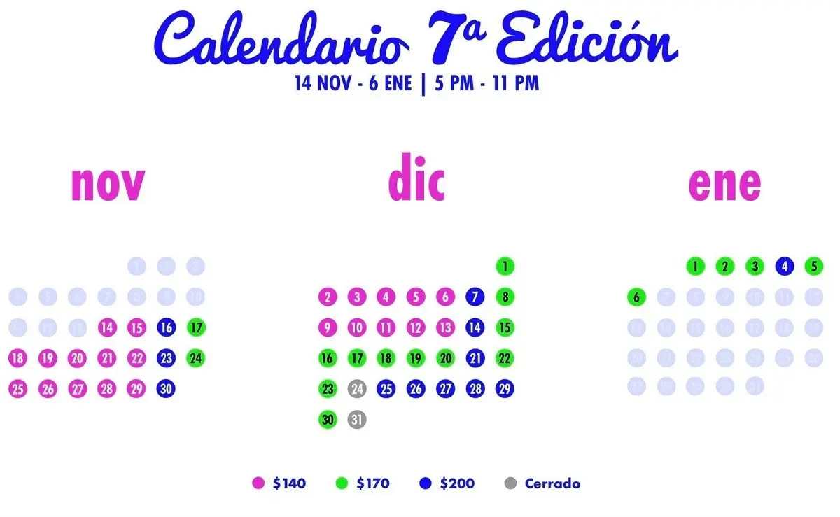 Navidad Mexicana llega a Luztopía, estas son las fechas y la nueva sede