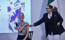 Claudia Sheinbaum se vacuna contra influenza;Kershenobich presenta Plan de Salud