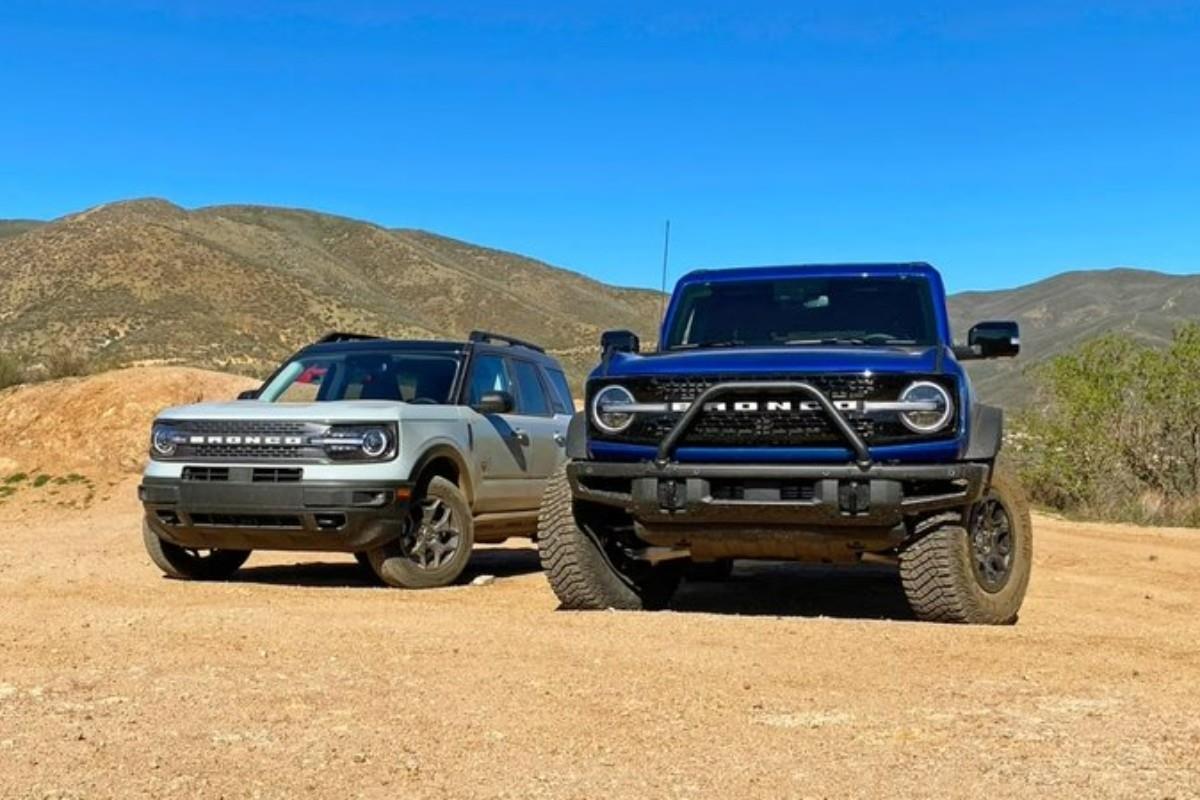 Camionetas Bronco Sport Foto: X(Twitter) @LucasAbriata