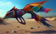 Estos son los Alebrijes hechos por Alumnos de la Universidad Vizcaya Victoria