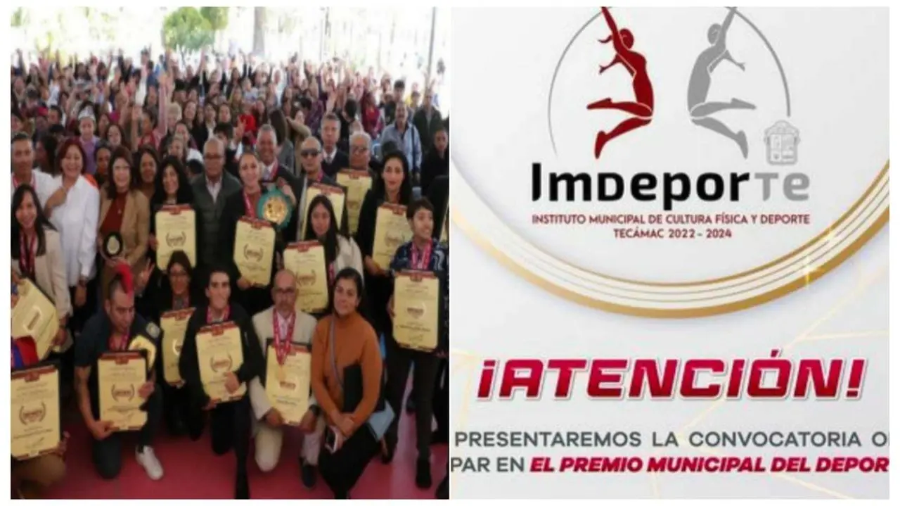 La fecha límite para inscribirse al Premio Municipal del Deporte Tecámac 2024. Foto: Gob. de Tecámac