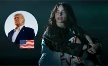 Billie Eilish arremete contra Donald Trump y lo llama de una forma particular