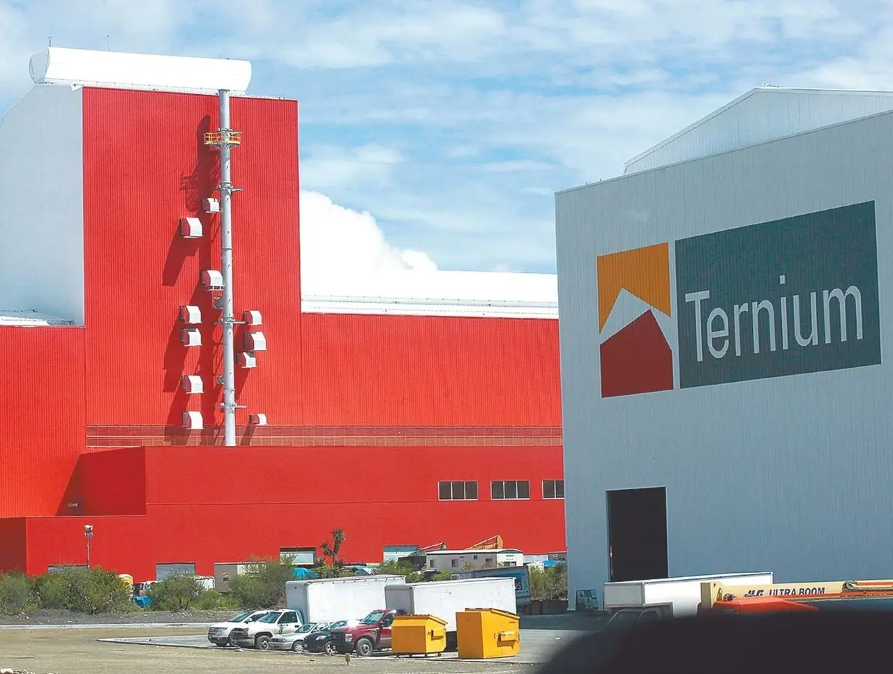 Una de las instalaciones de Ternium en Nuevo León. Foto: Ternium.