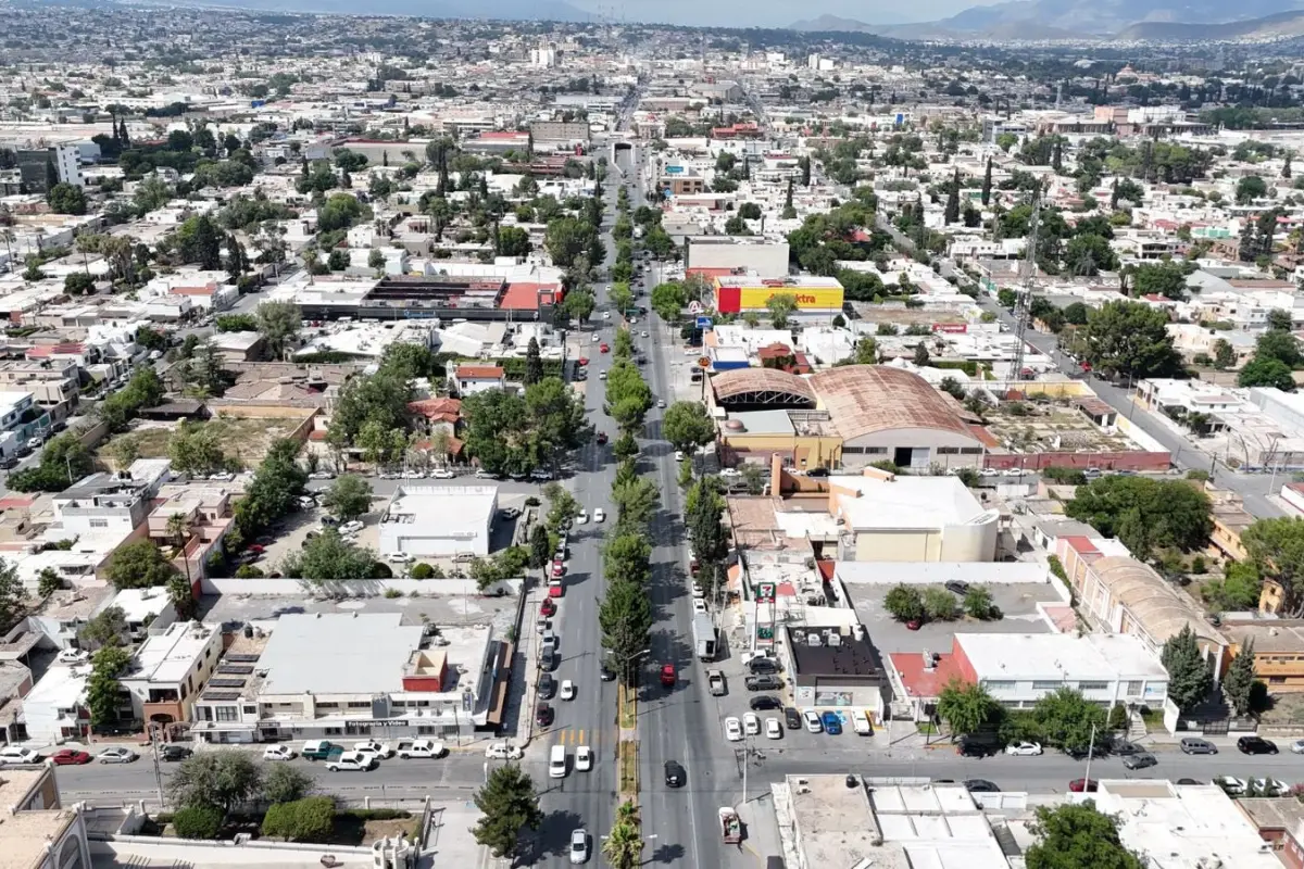 Continúan los trabajaos de remodelación del bulevar Venustiano Carranza/Foto: Gobierno del Estado