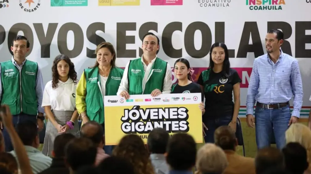 Coahuila recibió más de 200 millones en apoyos escolares rumbo al fin del 2024