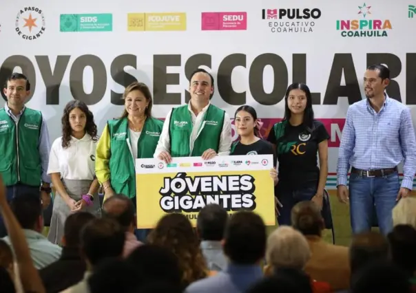 Coahuila recibió más de 200 millones en apoyos escolares rumbo al fin del 2024