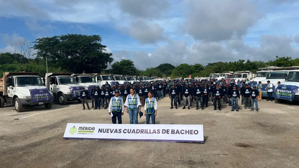 Programa cero baches: Nuevas cuadrillas de bacheo para la ciudad