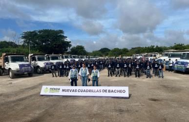 Programa cero baches: Nuevas cuadrillas de bacheo para la ciudad