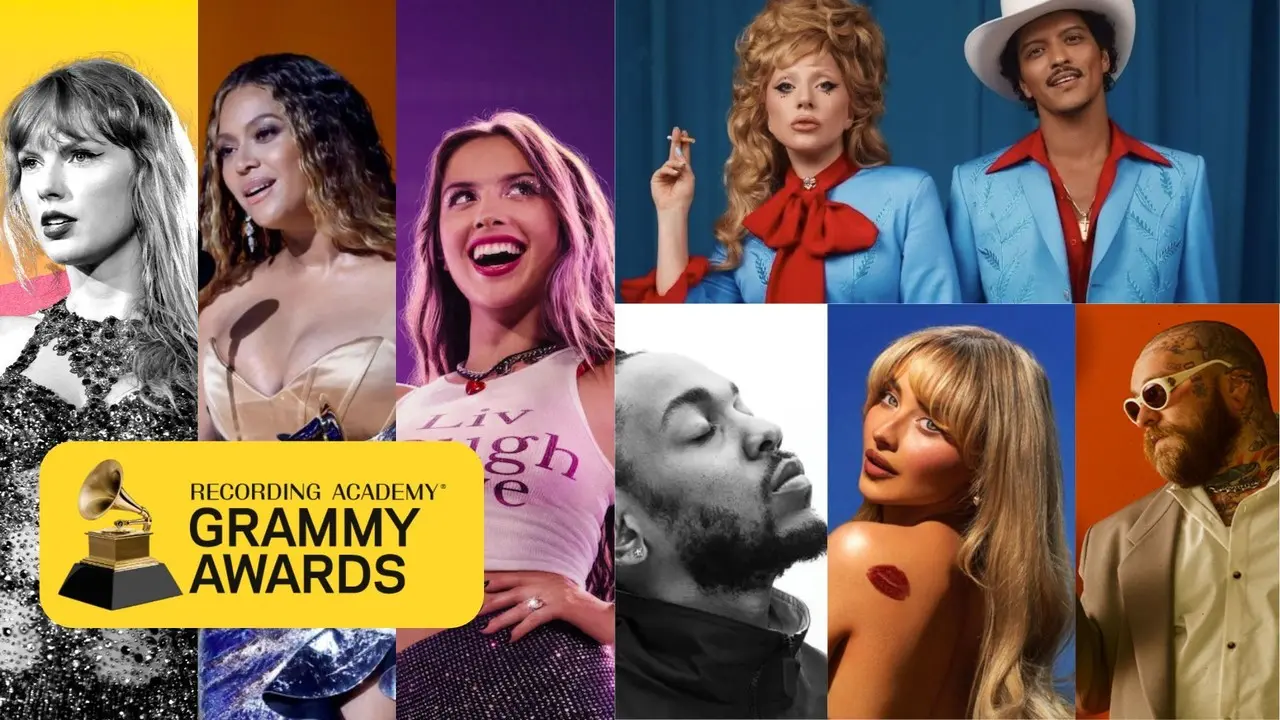 Taylor Swift, Beyonce, Kendrick Lamar y Sabrina Carpenter son de los más sonados para esta nueva entrega de los GRAMMYS. Foto: POSTA