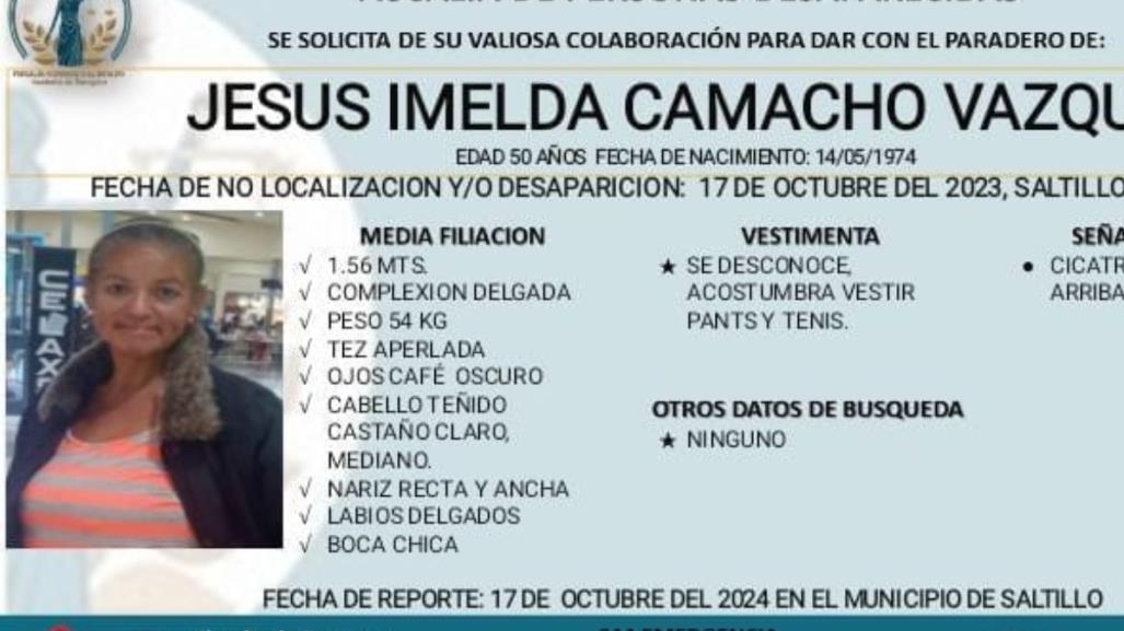 Saltillo: localizan a Jesús Imelda enterrada en su casa