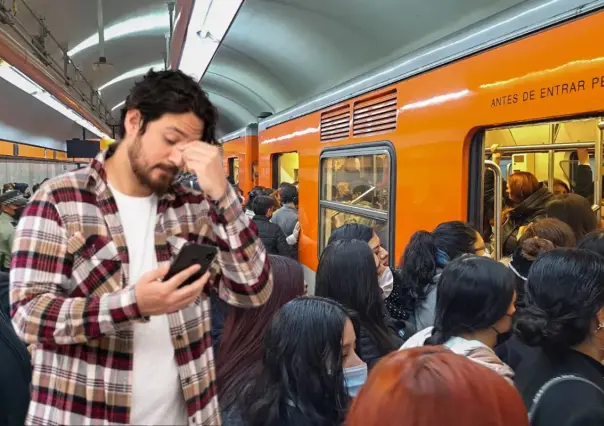 Metro de CDMX: máxima afluencia y retrasos hoy viernes 8 de noviembre