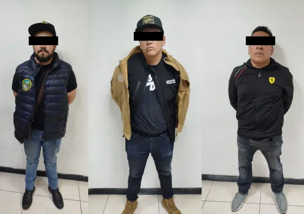 Detienen a 3 extorsionadores, se ostentaban como empleados del Poder Judicial