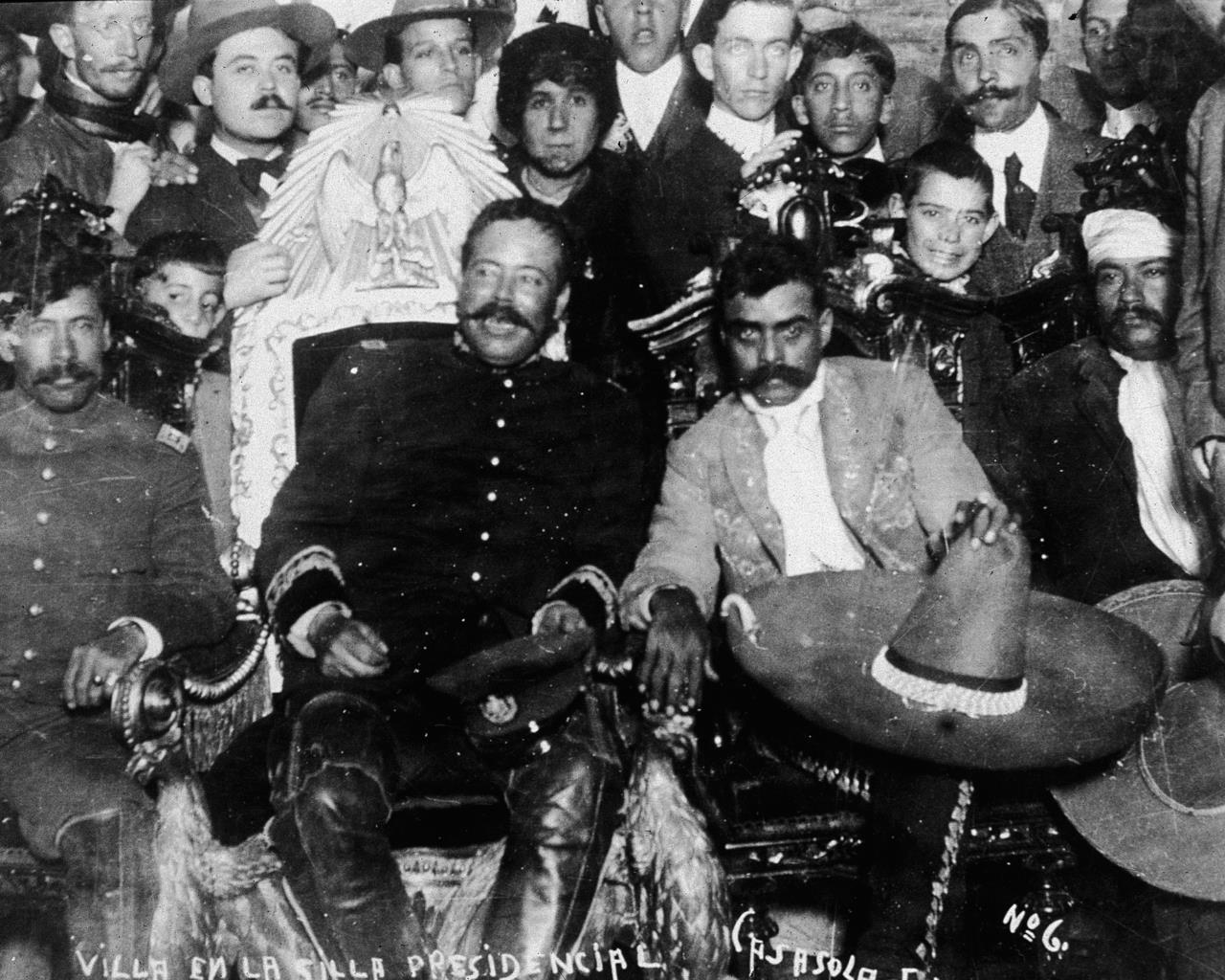 Francisco Villa y Emiliano Zapata. Foto: Gobierno de México