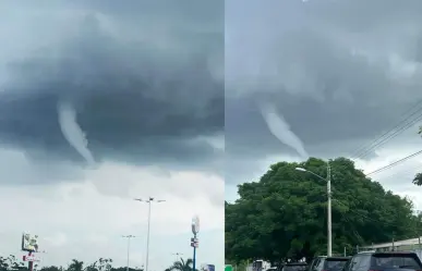 ¿Qué es una nube de embudo y por qué se formó en Mérida?