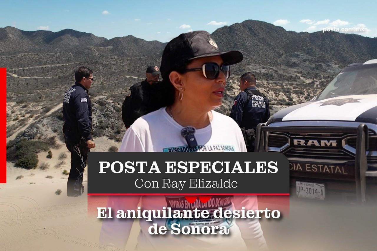 Sonora, el cementerio árido del crimen organizado y de quiénes sueñan con migrar. Foto: Iván Ochoa.