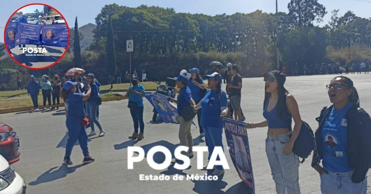 Los familiares de los internos del penal de Barrientos, bloquearon por unas cinco horas colapsando la vialidad. Foto: Fernando Cruz