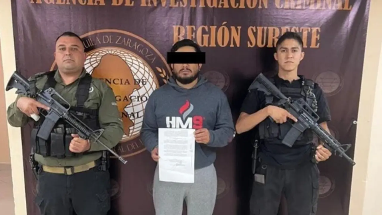 Santos N fue detenido como probable feminicida. (Fotografía: FGE)