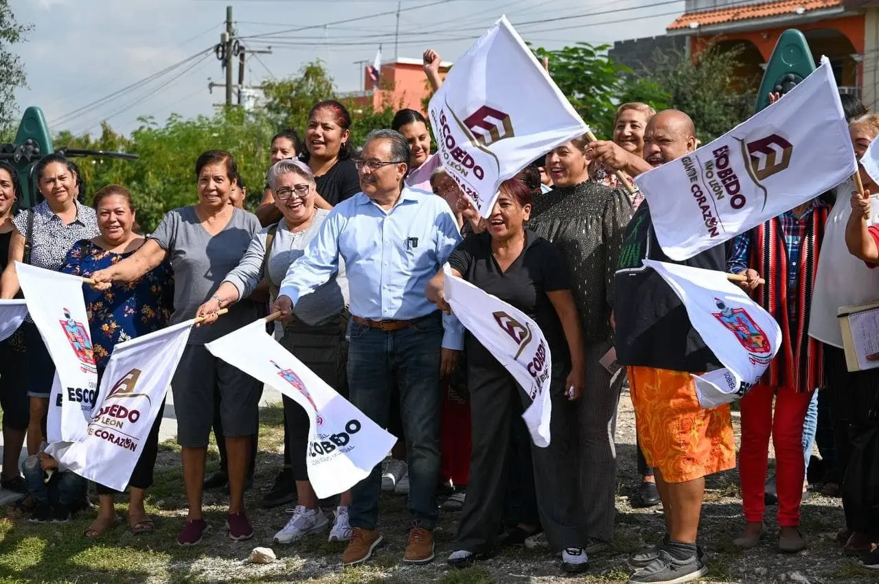 Andrés Mijes impulsa la nueva Plaza de la Transformación en Escobedo