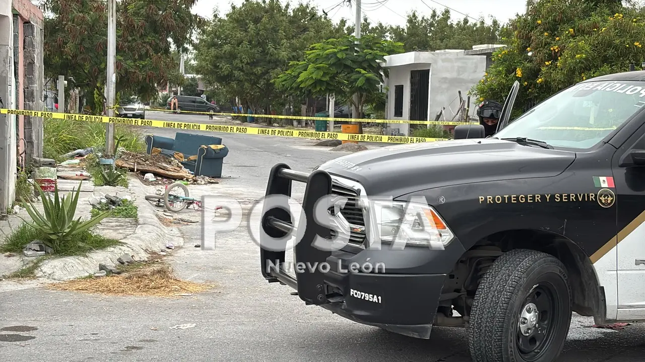 Elementos de Fuerza Civil en la zona donde ocurrió el ataque armado. Foto: POSTA MX.