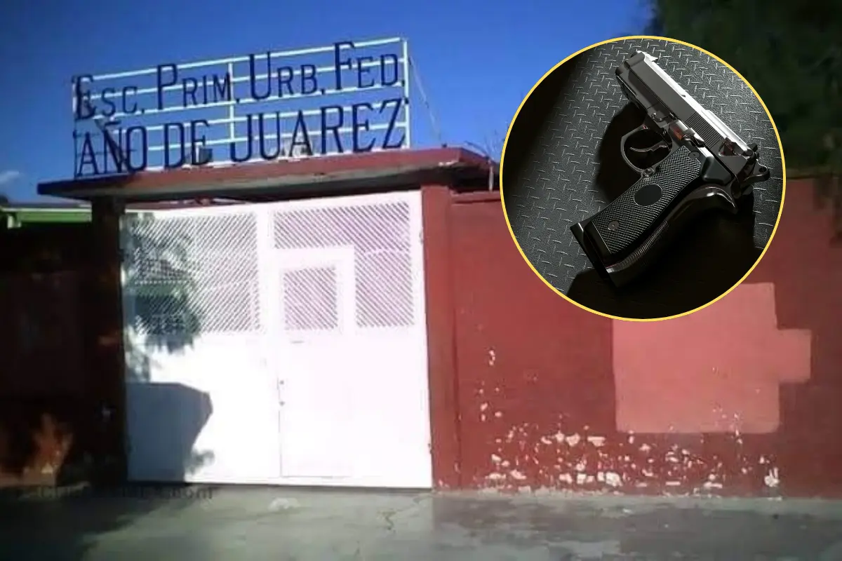 ¡Susto en Torreón! Estudiante dispara en pleno recreo en salón de clases