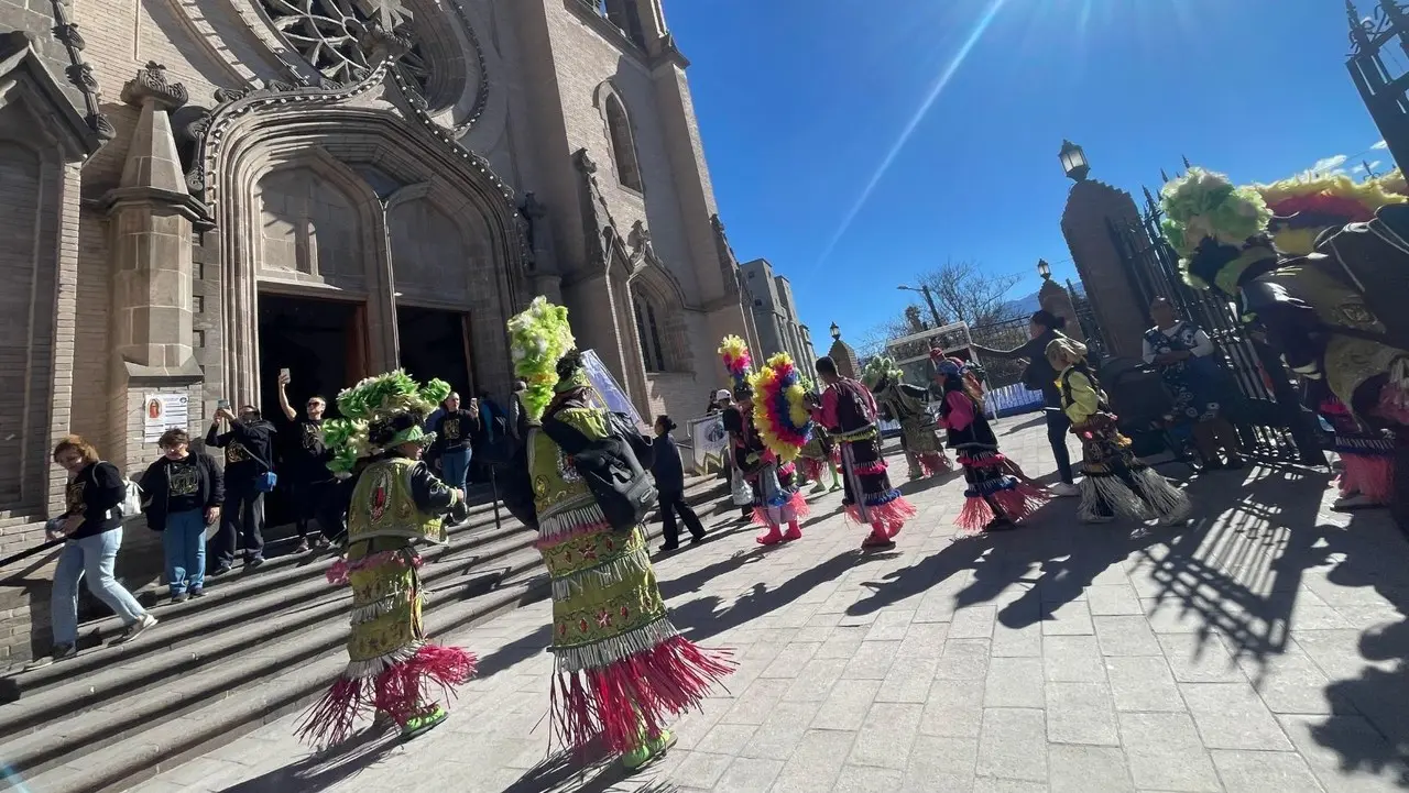 Se acercan las peregrinaciones guadalupanas en Saltillo. (Fotografía: Leslie Delgado)