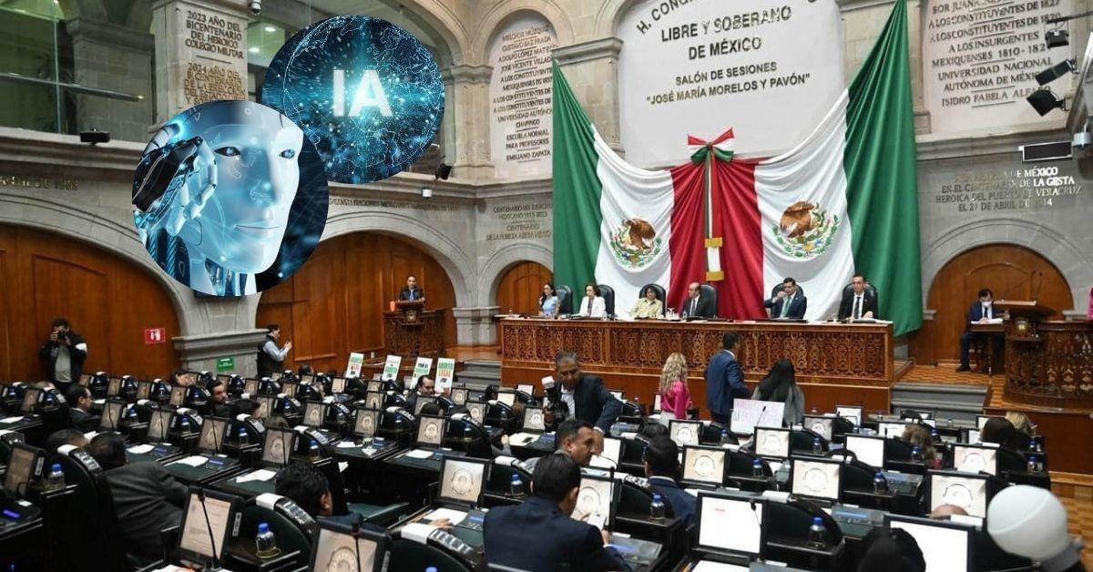 El Congreso de Edomex busca castigar el mal uso de la IA, analiza tipificarlo como delito penal. Foto: Congreso de Edomex/ T 21