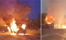 Muere calcinado tras chocar un autobús por al alcance en la Mérida-Motul (VIDEO) Muere calcinado tras chocar un autobús por al alcance en la Mérida-Motul (VIDEO)