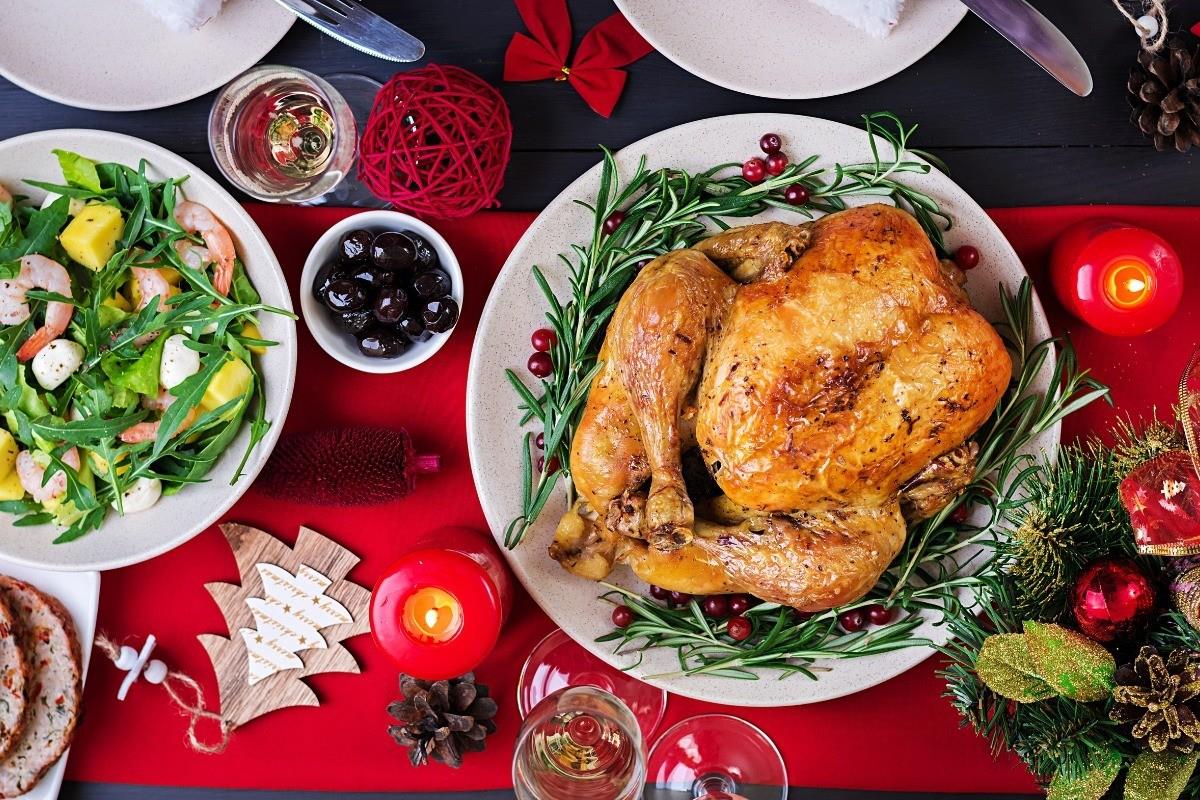 Pavo en la cena de Navidad. Foto: Canva