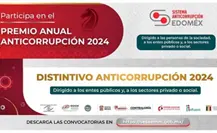 Buscan enfrentar la corrupción en Edomex y darán un distintivo a quién lo evite Buscan enfrentar la corrupción en Edomex y darán un distintivo a quién lo evite
