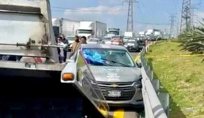 Asesinan a custodio de seguridad privada en intento de asalto en Cuautitlán Izcalli. Foto: Cortesía