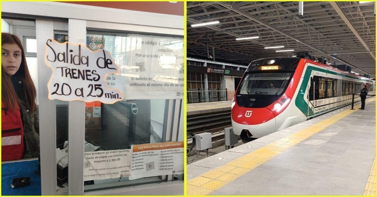 No hay fecha para que reinicie operaciones la estación Santa Fe de El Insurgente. Foto: Cortesía/Tren Interurbano México-Toluca
