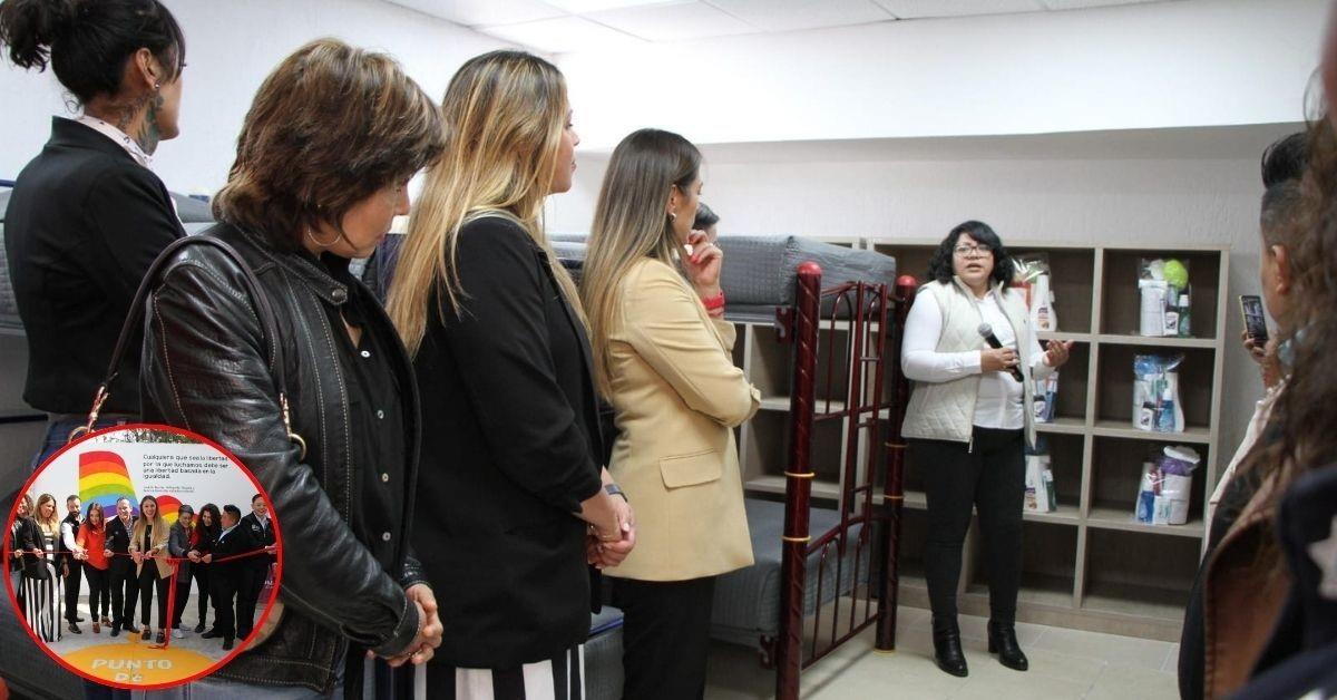 El refugio para Mujeres de la Diversidad Sexual en situación de violencia atenderá 24 horas los 365 días del año. Foto: Gob. de Edomex