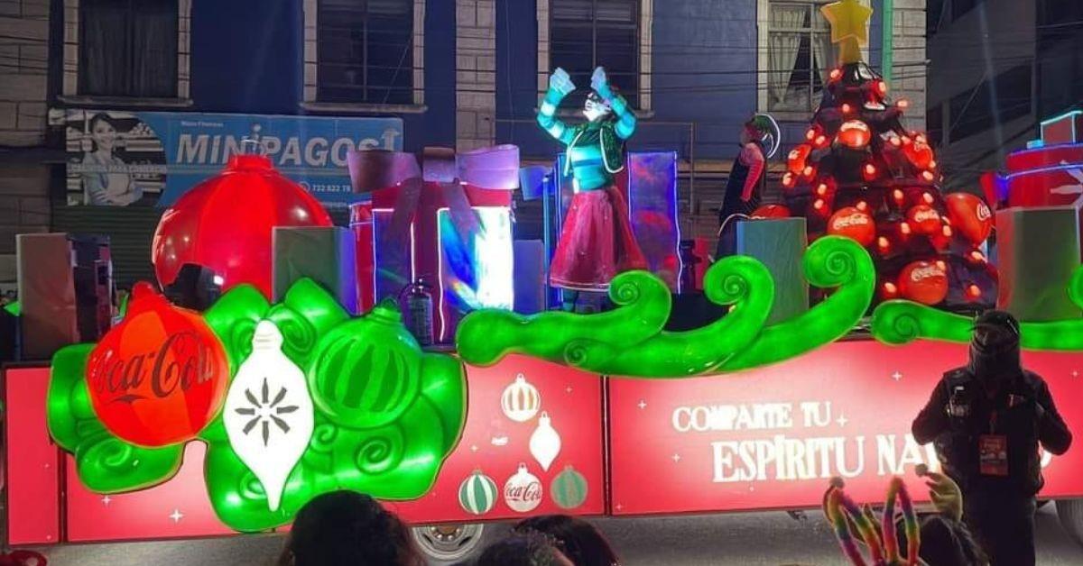 La Caravana Coca-Cola llegará a Toluca el 16 de diciembre de 2024. Foto: FB Biker Travel Toluca