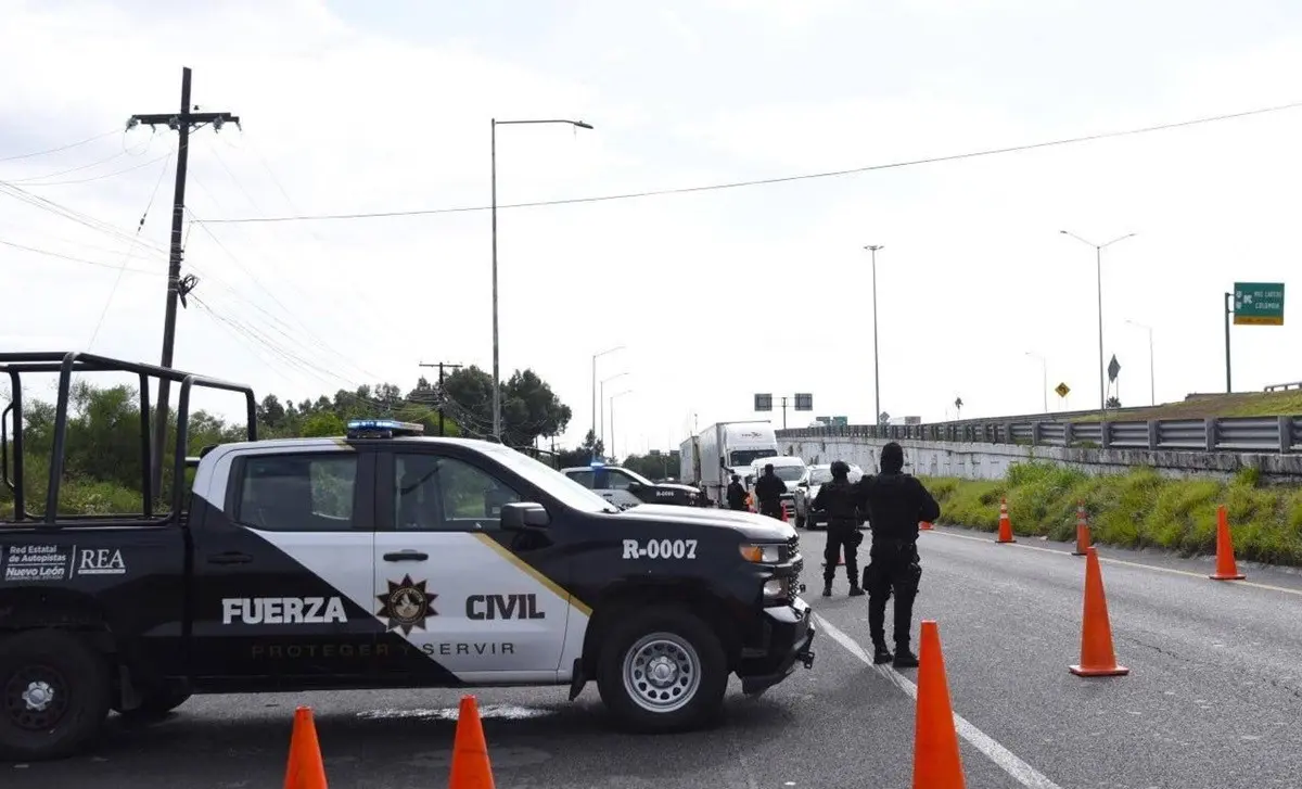 Black Friday: nueva división de Fuerza Civil vigila seguridad en carreteras de Nuevo León