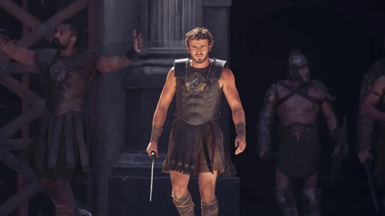 El actor irlandés, Paul Mescal, es el protagonista de Gladiador II. Foto: Paramount Pictures