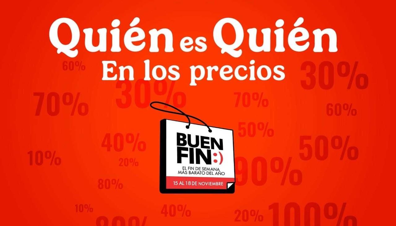 Quién es Quién en los Precios: PROFECO te guía para comprar en El Buen Fin. Foto: @Profeco