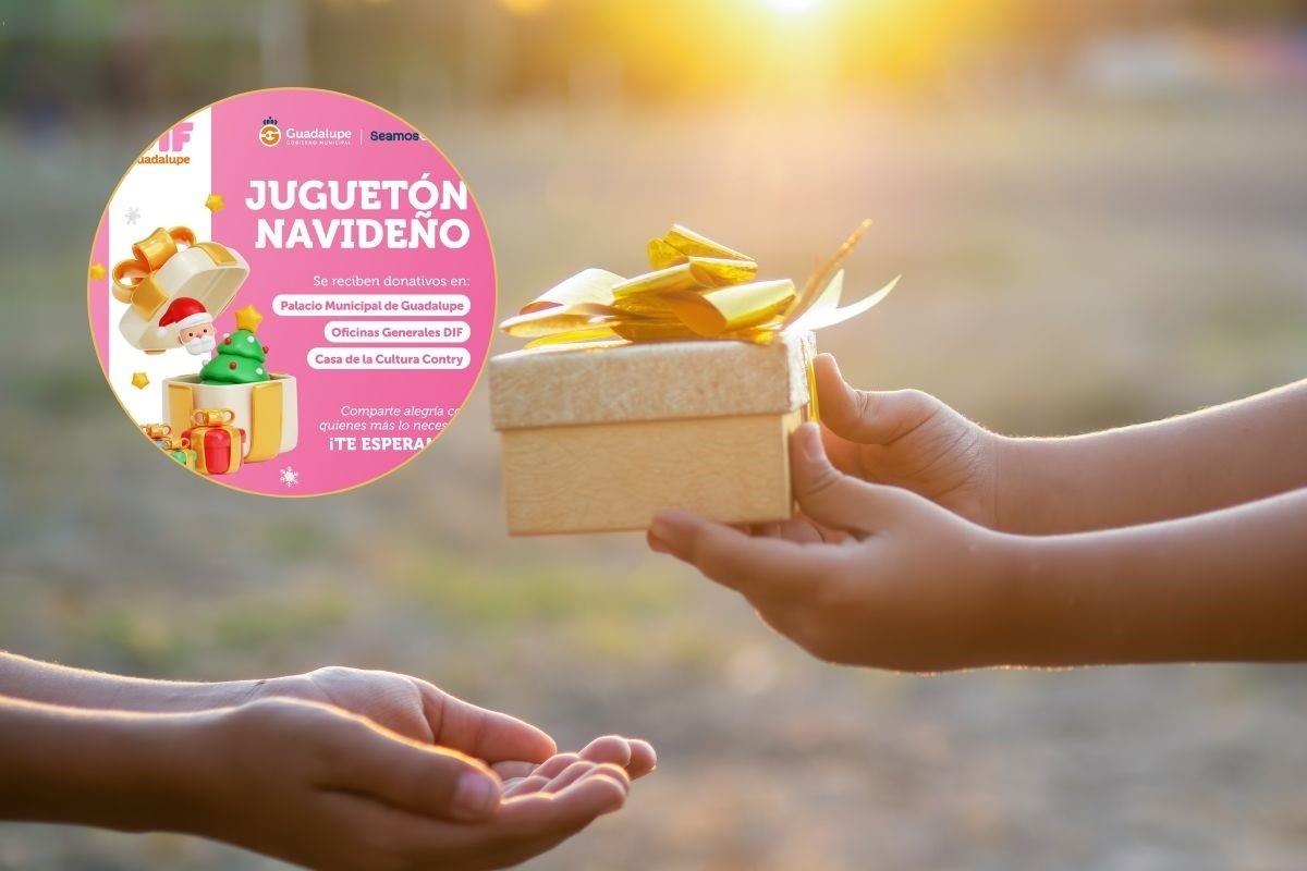 Los juguetes serán recolectados hasta el próximo 17 de diciembre. Foto: CANVA / DIF Municipal de Guadalupe