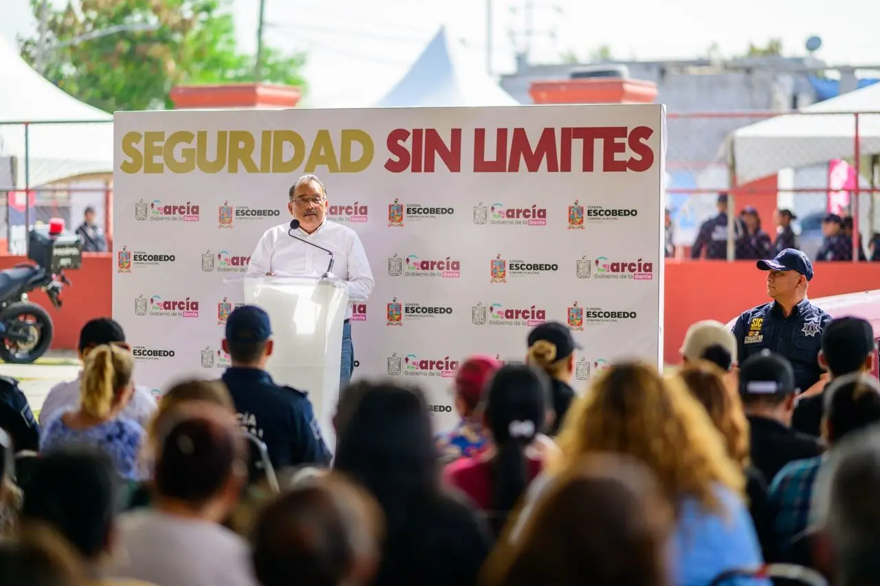 El alcalde de Escobedo, Andrés Mijes. Foto: Gobierno de Escobedo