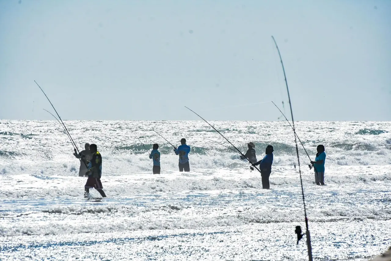 El LXXI Torneo Internacional de Pesca de Corvina y Especies Varias, Lic. Américo Villarreal Santiago, superó todas las expectativas al reunir a más de 3,700 cañas. Foto: Redes sociales